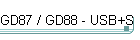 GD87 / GD88 - USB+S