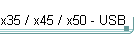 x35 / x45 / x50 - USB